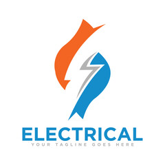 Electrical Logo Design Illustration
