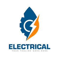 Electrical Logo Design Illustration