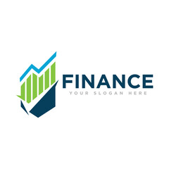 Finance and Accounting Logo Design Illustration