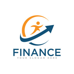 Finance and Accounting Logo Design Illustration