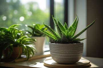 Houseplant Succulents, with various colors 