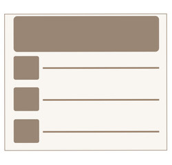 Flat search string for banner plan,calendar design. Computer interface. Vector illustration. Stock image.