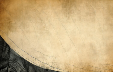 An old paper texture, muted tonalities, aged paper. Generative Ai Illustration.
