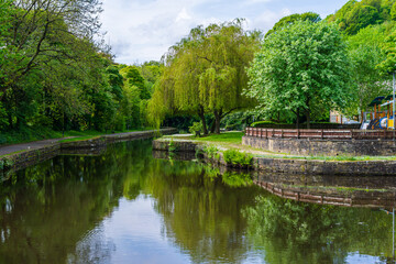 Obraz premium Canal in Halifax