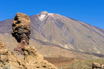 Garcia Rock, Teide National Park, Tenerife, Canary Islands, Spain