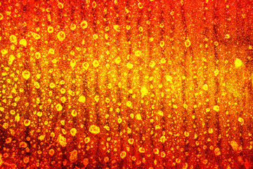 Wallpaper from rusty metal, Hot abstract background