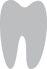 Tooth icon hand drawn