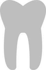 Tooth icon hand drawn