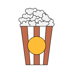 Doodle Food Illustration Set Collection