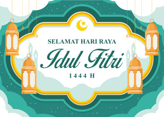
Eid al-fitr vector background. Islamic illustration for holiday background. Fit for banner, backdrop, greeting card, cover. Vector eps 10.
