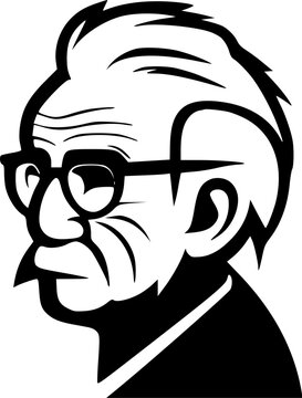 recommend clip art: Senior - High Quality Vector Logo - Vector illustration ideal for T-shirt graphic