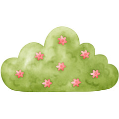 Tree, plant, watercolor tree, jungle, forest, watercolor tree, tree illustration