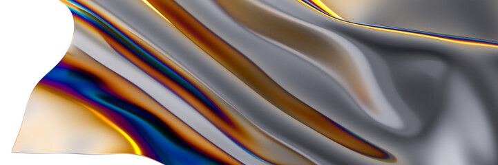 Radiant Holographic Hues: A Dazzling Journey through a 3D Holographic Universe