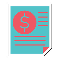 Sticker MAKING MONEY design vector icon design vector line icon svg