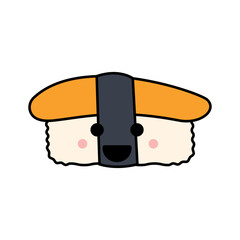 Cute Doodle Japanese Food Illustration