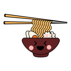 Cute Doodle Japanese Food Illustration