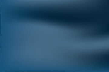 Dark blue gradient blurred background. Vector illustration