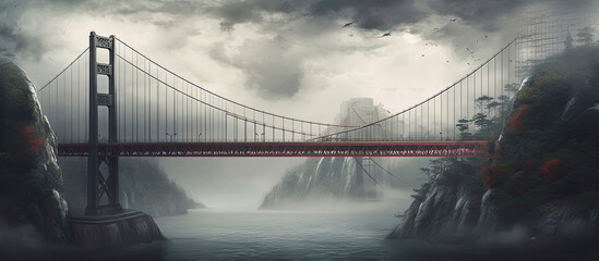 an illustration of a bridge