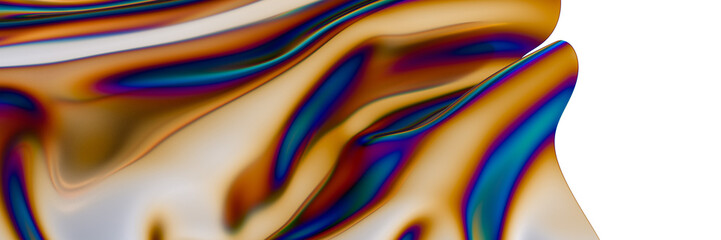 Color Fusion: Where Chromatic Elements Create a 3D Masterpiece