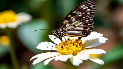 Butterfly on flower