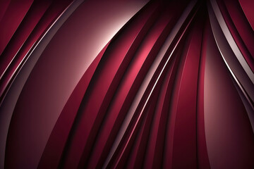 Maroon and red colored abstract background. Generative AI