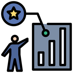 appraise filled outline style icon