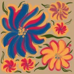 seamless floral pattern