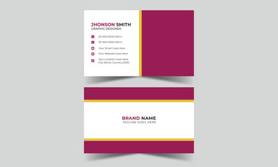 Simple Business Card Design 