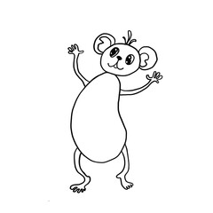 polar bear cub mouse 