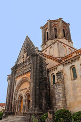 Fototapeta na wymiar Vendée - Vouvant - Eglise Notre-Dame de l'Assomption