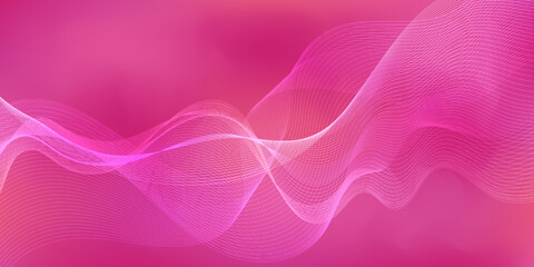 Abstract wave on gradient color background. vector eps.10
