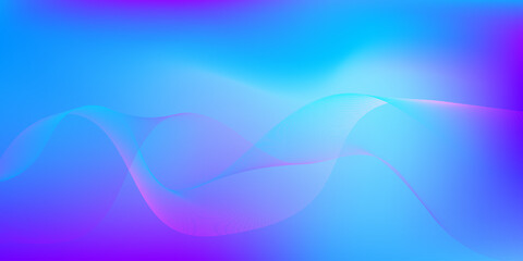Abstract wave on gradient color background. vector eps.10