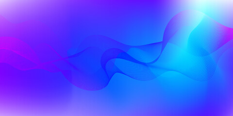 Abstract wave on gradient color background. vector eps.10