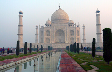 Sunrise at the Taj Mahal, Agra