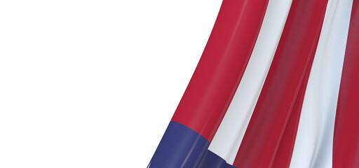 Virtual Pride: 3D USA Flag Celebrates American Identity