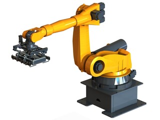KUKA Robot KR 210-2K W Gripper 3D model