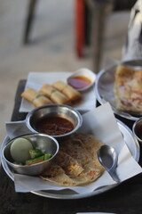 breakfats in the coffee shop