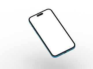 Mockup - smartphone  With Blank Screen in 3d
