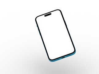Mockup - mobile smartphone device digital isolated 3d