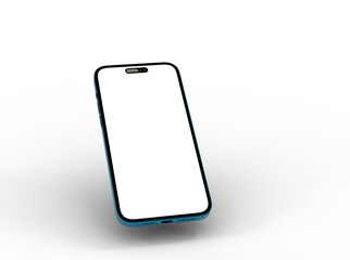 Mockup - realistic smartphone template mockup for user experience presentation