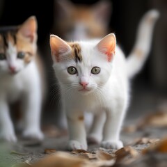Curious Charm: Exploring the Inquisitiveness of Japanese Bobtail Kittens