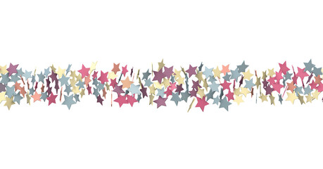 XMAS Stars - colored stars - png transparent