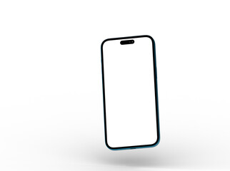 Mockup - Smartphone frameless blank screen mockup