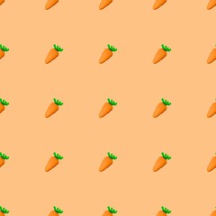 carrot seamless pattern. background,wallpaper. Designing clothes, shirts, hats, etc