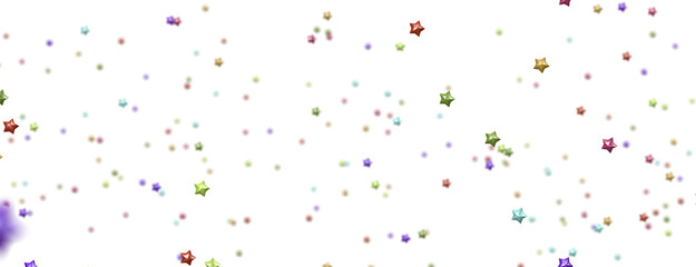 XMAS Stars - Festive christmas card. Isolated illustration white background. -