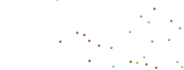 colorful XMAS Stars - A whirlwind of golden snowflakes and stars. New