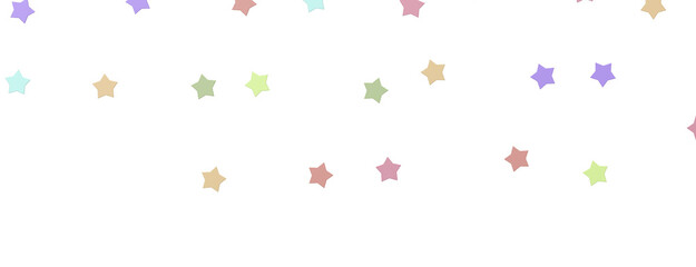XMAS colored stars -