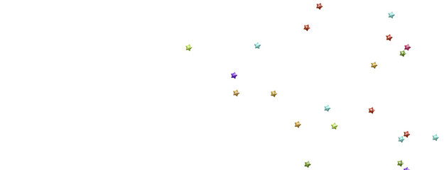 The stars background with sparkle lights confetti falling is a magical sight,