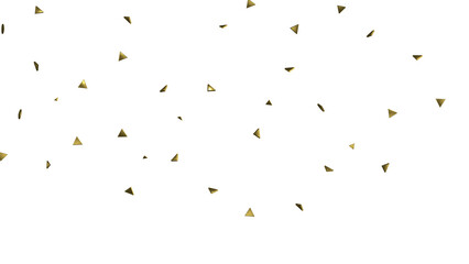 gold confetti