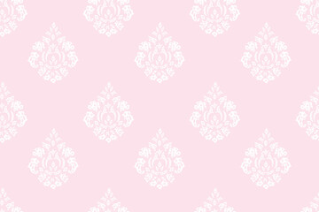 seamless raster pano wallpaper with vintage elements